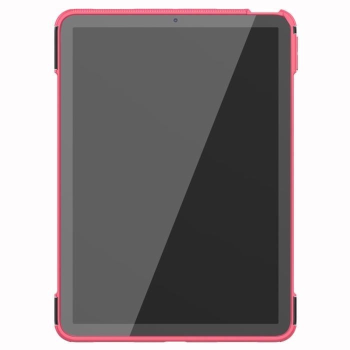 Bild 3,  iPad Air 2025-2020 Skal Rugged Kickstand Armor Rosa - Teknikhallen.se