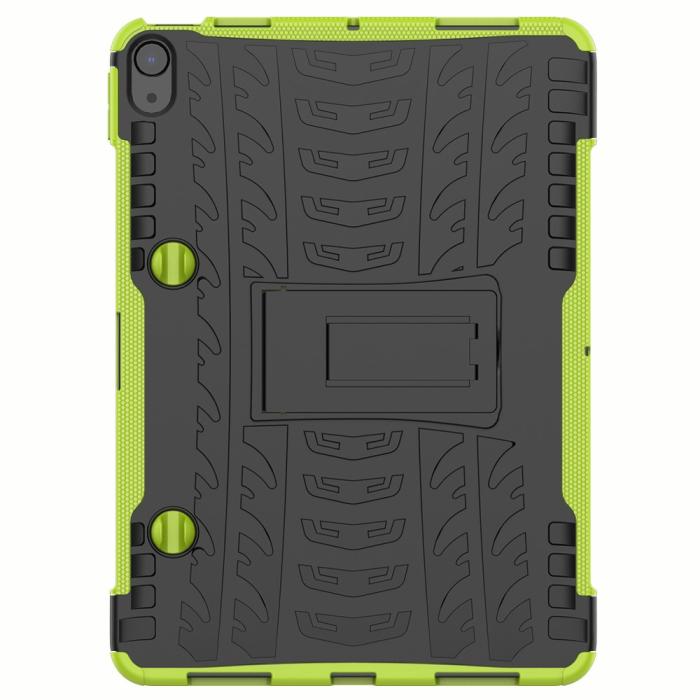 Bild 2,  iPad Air 2026-2020 Skal Rugged Kickstand Armor Grön - Teknikhallen.se