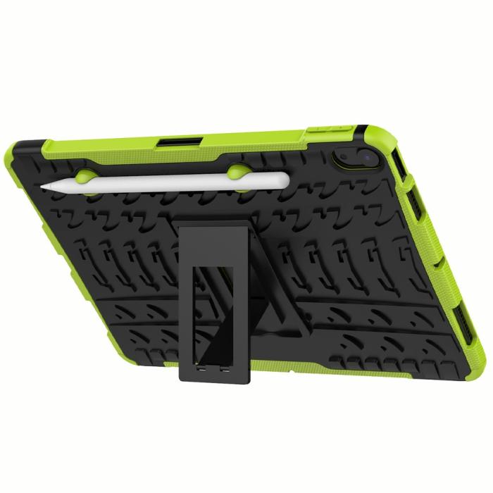Bild 5,  iPad Air 2026-2020 Skal Rugged Kickstand Armor Grön - Teknikhallen.se
