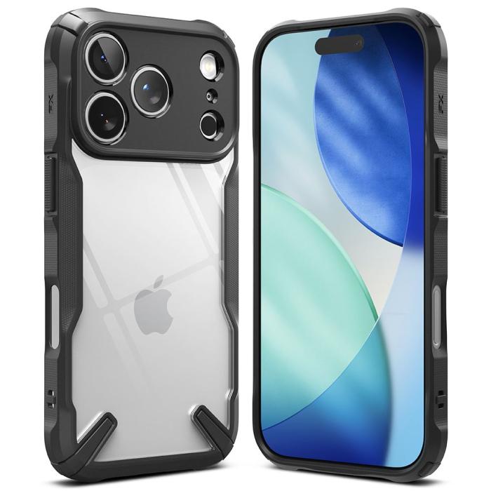 Bild 2, Ringke Ringke iPhone 17 Pro Max Skal Fusion X Svart - Teknikhallen.se