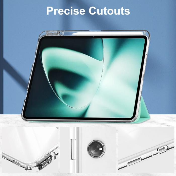 Bild 2,  OnePlus Pad Fodral Hybrid Med Pennhållare Mint Grön - Teknikhallen.se