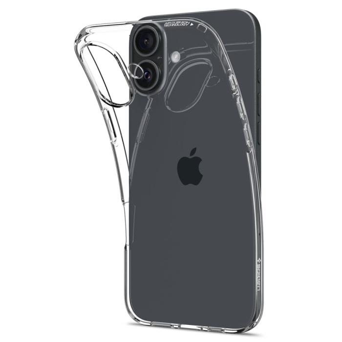 Bild 5, Spigen Spigen iPhone 16 Plus Skal Liquid Crystal Clear - Teknikhallen.se