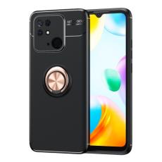  Xiaomi Redmi 10C Skal Ring Svart/Ros&eacute;guld - Teknikhallen.se