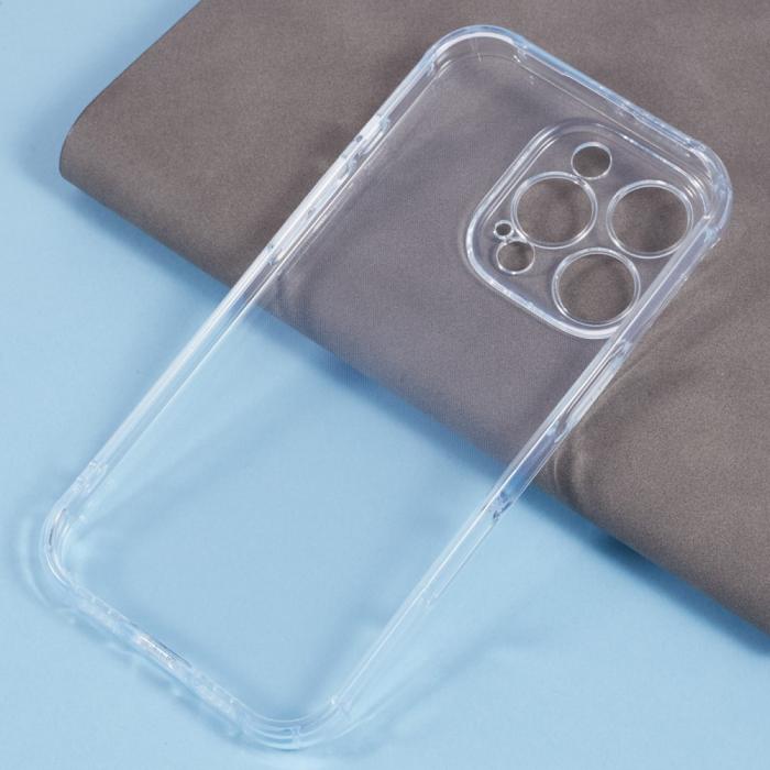 Bild 3,  iPhone 16 Pro Skal Shockproof Transparent - Teknikhallen.se