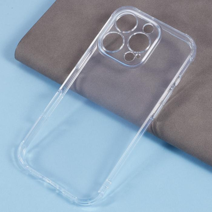 Bild 4,  iPhone 16 Pro Skal Shockproof Transparent - Teknikhallen.se