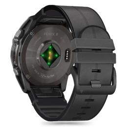 Tech-Protect Tech-Protect Garmin Fenix 51 mm Armband Silicone PU Svart - Teknikhallen.se