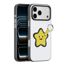 DUX DUCIS DUX DUCIS iPhone 18 Pro Max 17 Pro Max Skal PU-L&auml;der Stj&auml;rna Vit - Teknikhallen.se
