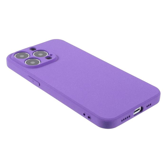 Bild 4,  iPhone 13 Pro Max Skal Matt TPU Lila - Teknikhallen.se