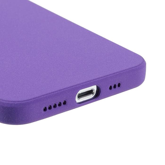 Bild 5,  iPhone 13 Pro Max Skal Matt TPU Lila - Teknikhallen.se