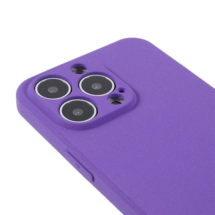 Bild 6,  iPhone 13 Pro Max Skal Matt TPU Lila - Teknikhallen.se