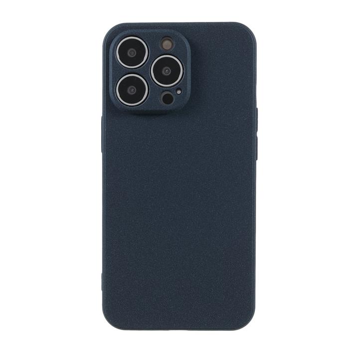 Bild 2,  iPhone 13 Pro Max Skal Matt TPU Mörk Blå - Teknikhallen.se