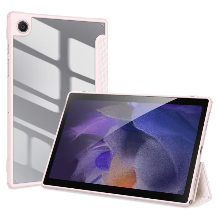 Bild 2, DUX DUCIS DUX DUCIS Samsung Galaxy Tab A8 10.5 (2021) Ljus Rosa Fodral TOBY Tri-Fold - Teknikhallen.se