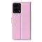  Motorola Moto G04 4G/G24 4G Fodral Litchi Läder Ljus Rosa - Teknikhallen.se