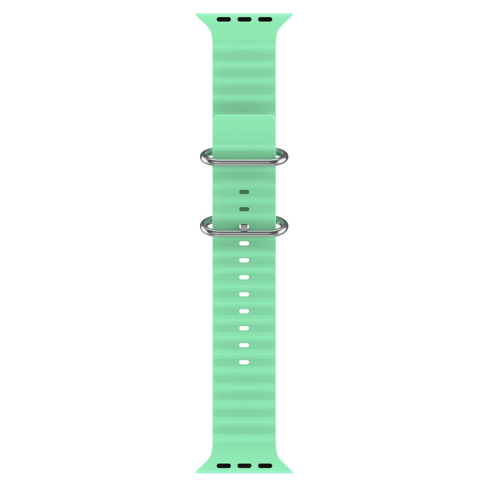 ColorPop Apple Watch 41/40/38 mm Armband Ocean Wave Pistasch - Teknikhallen.se