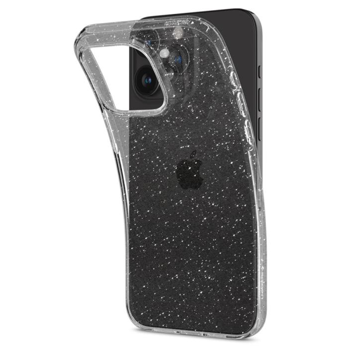 Bild 6, Spigen Spigen iPhone 15 Pro Max Skal Liquid Crystal Glitter - Teknikhallen.se