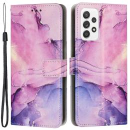  Samsung Galaxy A33 5G Fodral Marmor Lila - Teknikhallen.se