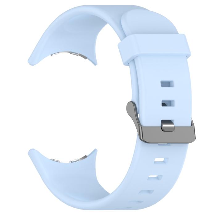 Bild 3,  Google Pixel Watch 4 / 3 45 mm Armband Silikon Ljus Blå - Teknikhallen.se