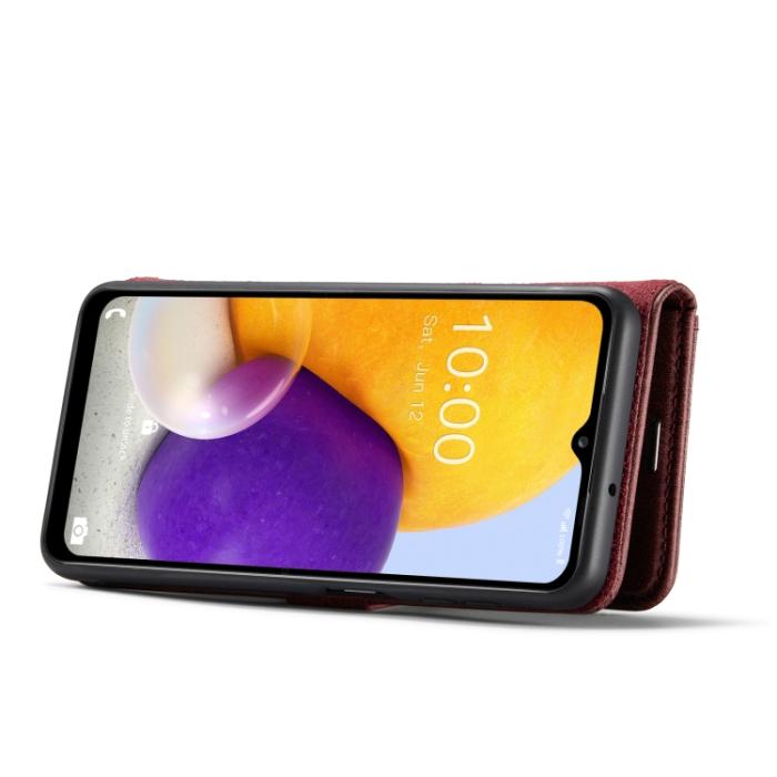 Bild 6, DG.MING DG.MING Samsung Galaxy A13 4G 2in1 Magnet Fodral / Skal Röd - Teknikhallen.se