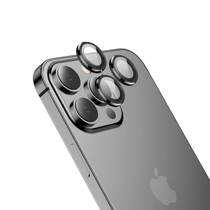 Bild 5, HOFI HOFI iPhone 13 Pro / 13 Pro Max Linsskydd Härdat Glas Pro+ - Teknikhallen.se