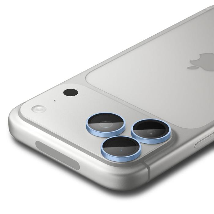 Bild 4, Spigen Spigen iPhone 18 Pro/18 Pro Max 2-PACK Linsskydd Optik Pro GLAS.tR 'Ez Fit' - Teknikhallen.se