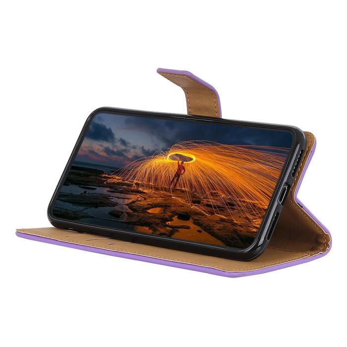 Bild 5,  Xiaomi Redmi Note 11 4G Fodral Läder Lila - Teknikhallen.se