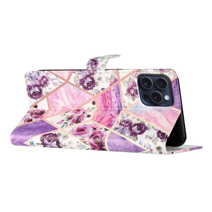 Bild 4,  iPhone 16 Pro Max Fodral Marmor Rosa - Teknikhallen.se