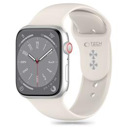 Tech-Protect Tech-Protect Apple Watch 38/40/41/42 mm Armband Silikon Starlight - Teknikhallen.se