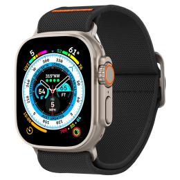 Spigen Spigen Apple Watch 42/44/45/49 mm Armband Fit Lite Ultra Svart - Teknikhallen.se