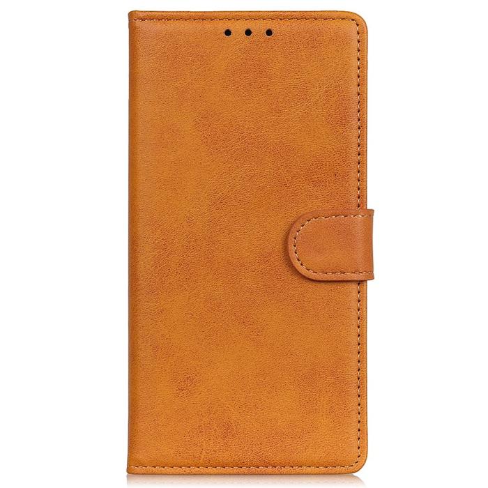 Bild 6,  Samsung Galaxy A35 5G Fodral Läder Brun - Teknikhallen.se