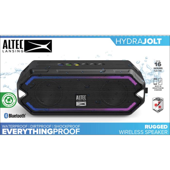 Bild 6, ALTEC LANSING ALTEC LANSING Högtalare IMW1200 HydraJolt RGB Vattentät Svart - Teknikhallen.se