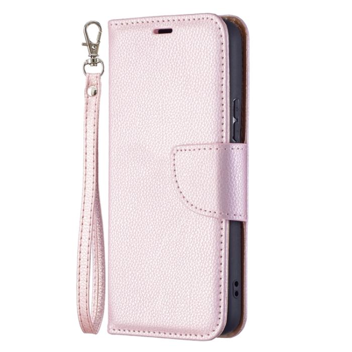 Bild 2,  Samsung Galaxy S22 Fodral Litchi Shark Roséguld - Teknikhallen.se