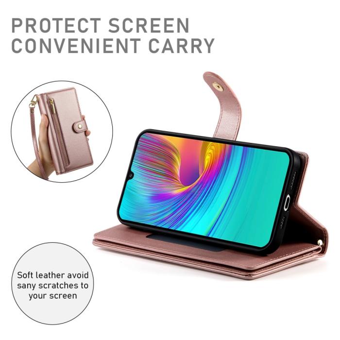 Bild 3,  Samsung Galaxy A16 / A26 5G Fodral Med Kortfack Roséguld - Teknikhallen.se