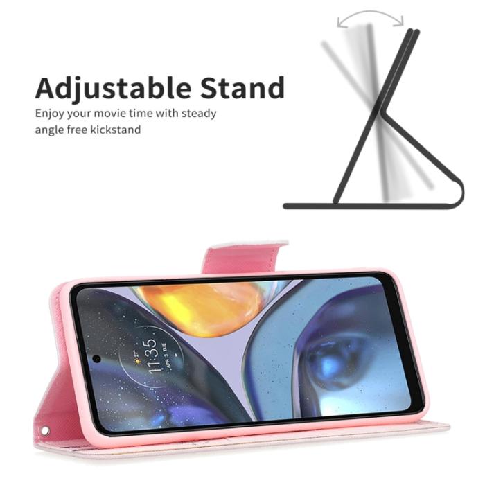 Bild 4,  Motorola Moto G22 Fodral Tryck Giraff - Teknikhallen.se