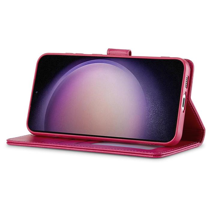 Bild 3, LC.IMEEKE LC.IMEEKE Samsung Galaxy A16 Fodral Läder Rosa - Teknikhallen.se
