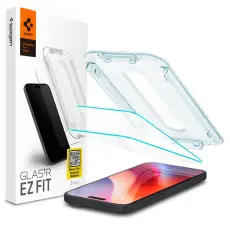 Spigen Spigen iPhone 17 / 17 Pro / 16 Pro 2-PACK GLAS.tR "Ez Fit" Sk&auml;rmskydd - Teknikhallen.se