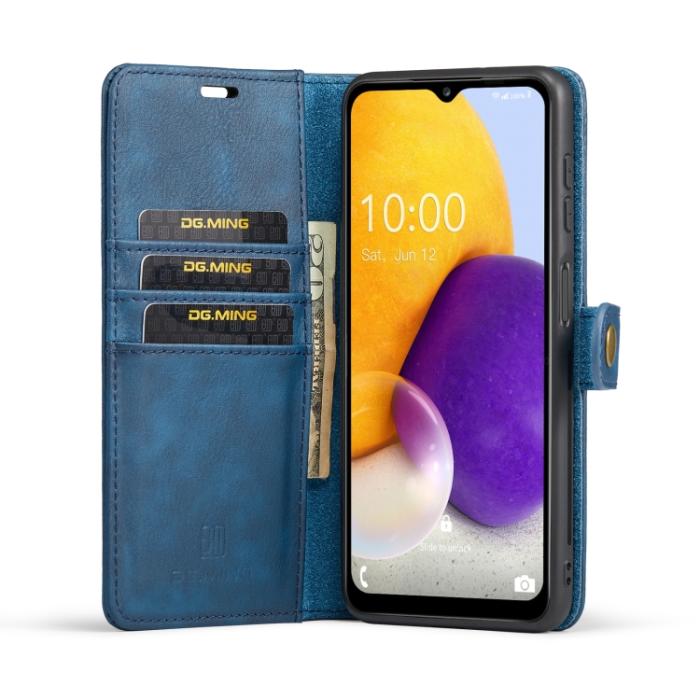 Bild 4, DG.MING DG.MING Samsung Galaxy A13 4G 2in1 Magnet Fodral / Skal Blå - Teknikhallen.se