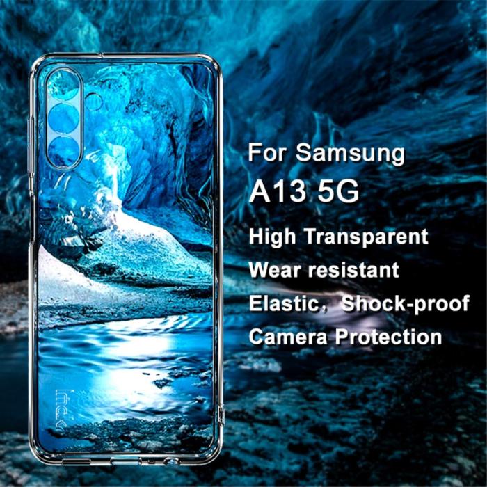 Bild 2, IMAK IMAK Samsung Galaxy A04s / A13 5G Skal TPU Transparent - Teknikhallen.se