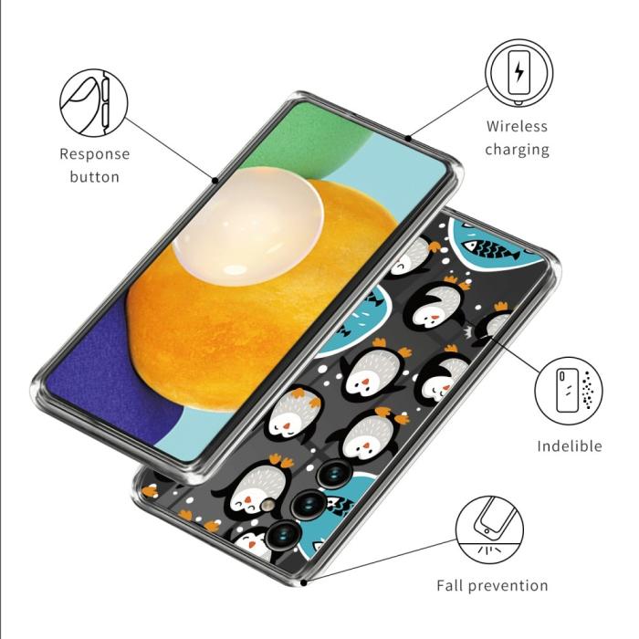 Bild 3,  Samsung Galaxy A05s 4G Skal TPU Pingviner - Teknikhallen.se