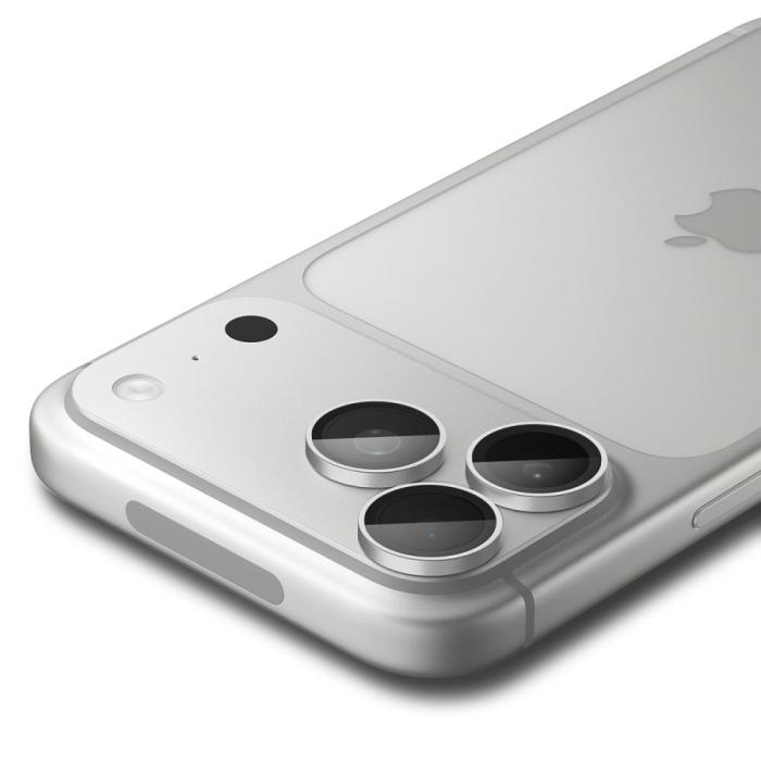 Bild 4, Spigen Spigen iPhone 18 Pro/18 Pro Max 2-PACK Linsskydd Optik Pro GLAS.tR 'Ez Fit' - Teknikhallen.se