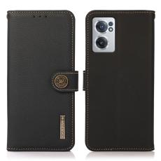 KHAZNEH KHAZNEH OnePlus Nord CE 2 5G Fodral RFID &Auml;kta L&auml;der Svart - Teknikhallen.se