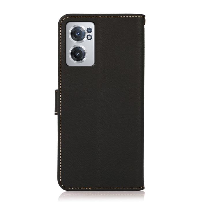 Bild 3, KHAZNEH KHAZNEH OnePlus Nord CE 2 5G Fodral RFID Äkta Läder Svart - Teknikhallen.se