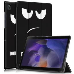  Samsung Galaxy Tab A8 10.5 (2021) Fodral Tri-Fold Dont Touch Me - Teknikhallen.se