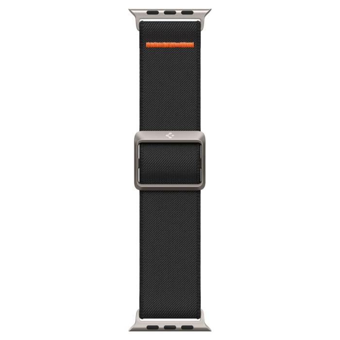 Bild 5, Spigen Spigen Apple Watch 42/44/45/46/49 mm Armband Fit Lite Ultra Svart - Teknikhallen.se