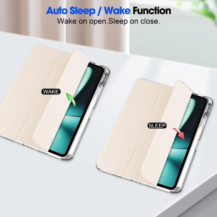 Bild 6,  OnePlus Pad Fodral Hybrid Med Pennhållare Aprikos - Teknikhallen.se