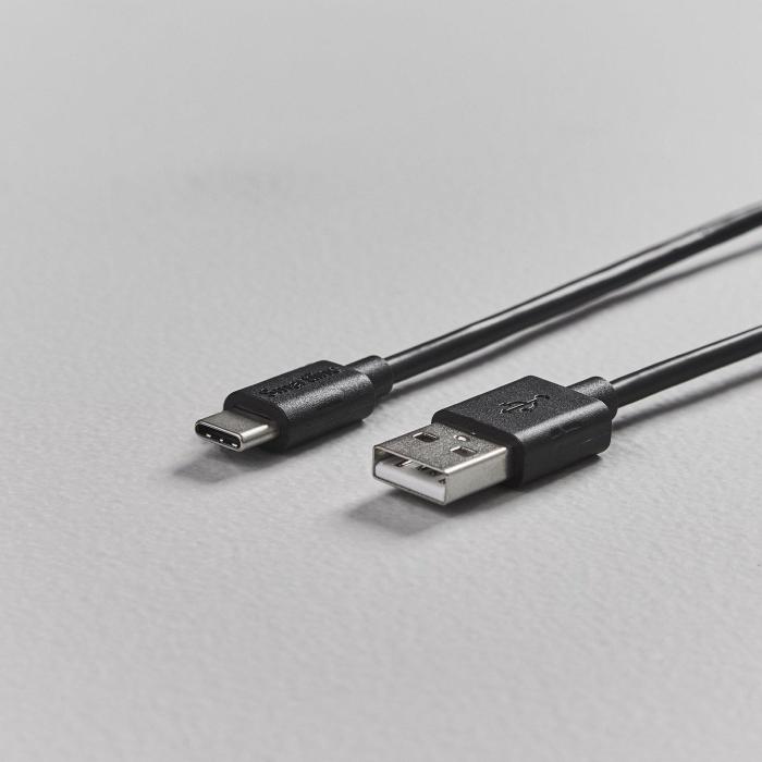 Bild 6, Smartline Smartline 1m 3A USB-C Laddningskabel Svart - Teknikhallen.se