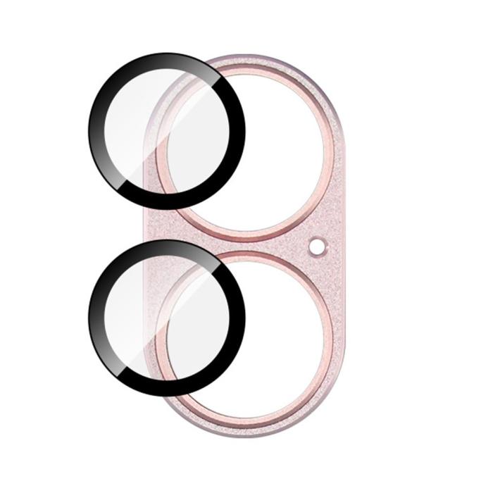 Bild 4, IMAK IMAK iPhone 16/16 Plus Linsskydd Rosa - Teknikhallen.se
