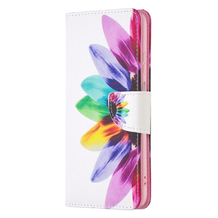 Bild 2,  Motorola Moto G22 Fodral Tryck Sun Flower - Teknikhallen.se