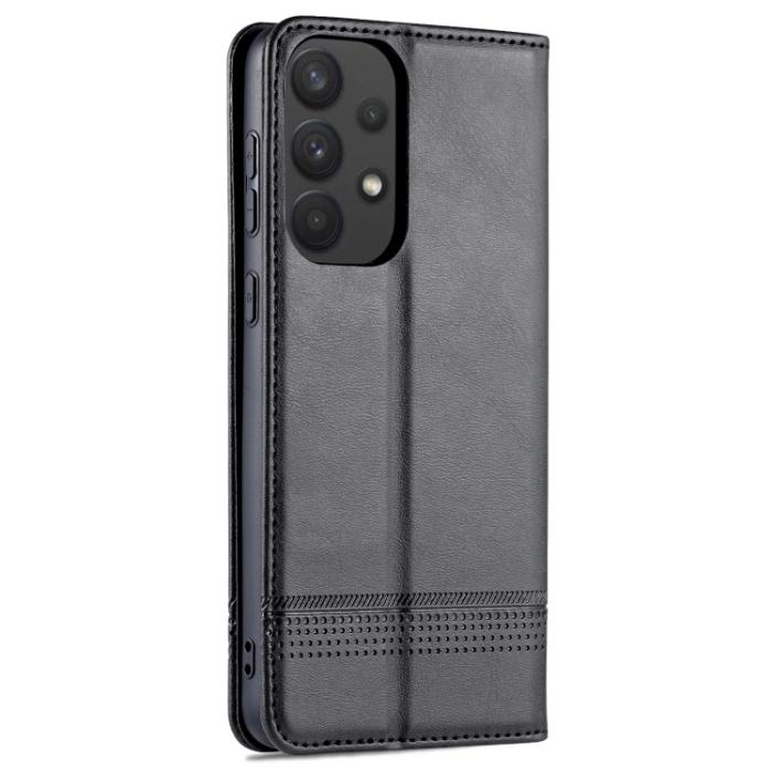 Bild 3, AZNS AZNS Samsung Galaxy A33 5G Fodral Flip Svart - Teknikhallen.se