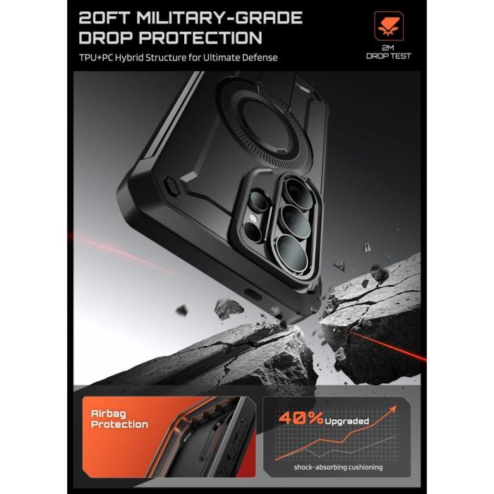 Bild 3, Supcase Supcase Galaxy S26 Ultra Skal 2-SET MagSafe Unicorn Beetle Pro - Teknikhallen.se
