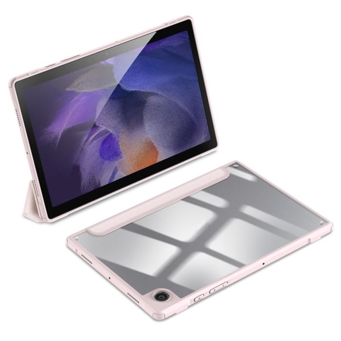 Bild 5, DUX DUCIS DUX DUCIS Samsung Galaxy Tab A8 10.5 (2021) Ljus Rosa Fodral TOBY Tri-Fold - Teknikhallen.se